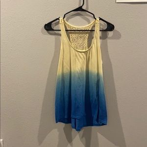 ombré tank top!!